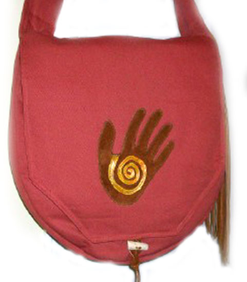 https://thedrumpeople.com/drum-bags/redhand.jpg Native American Hand Drum Bag designed by The Drum People